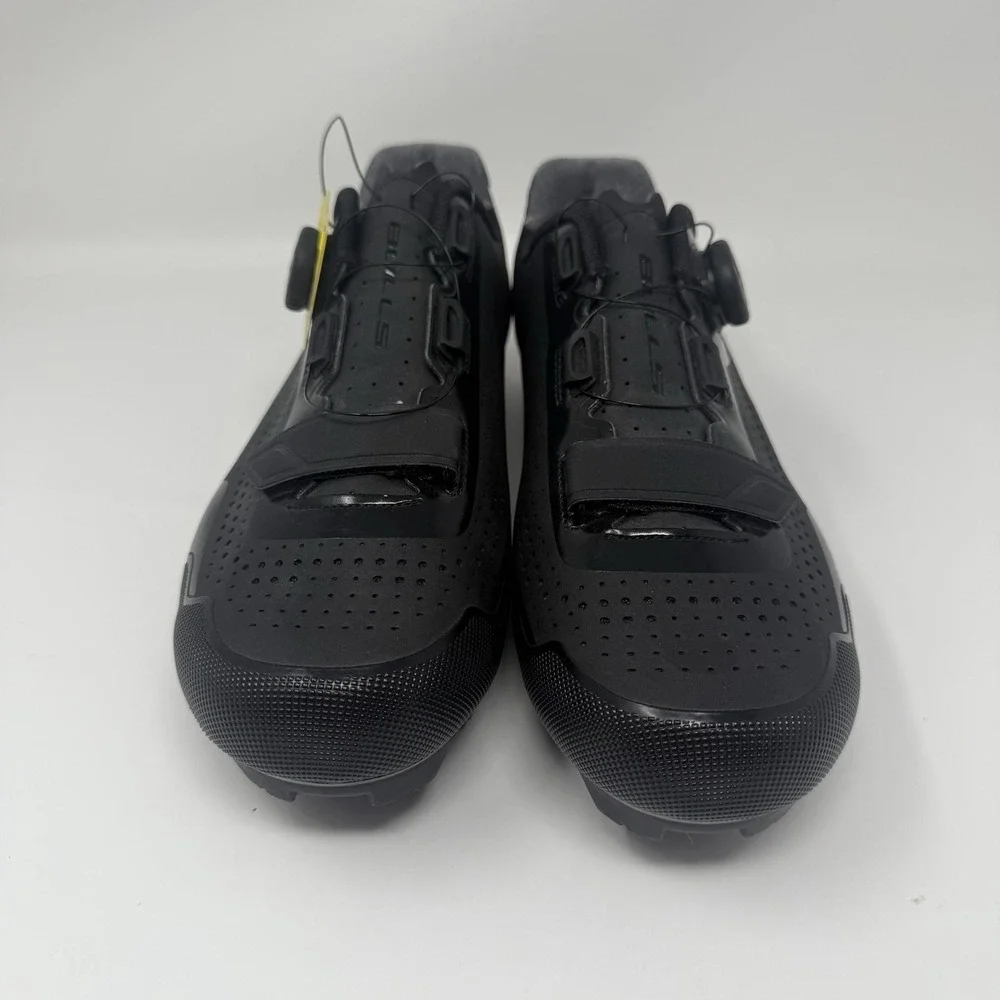 BULLS Cycling Shoes Mens EU 45 Black MTB SPD Atop Dial Closure Clipless
